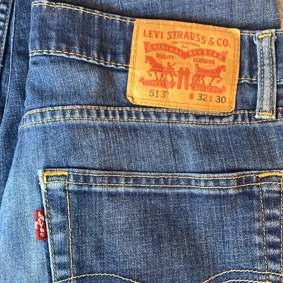 Vintage🧚‍♀️Levi’s 513 distressed jeans size 32 (men’s) - Picture 13 of 16